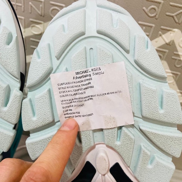 Michael Kors unreleased sample chunky shoes sneakers - Picture 6 of 7